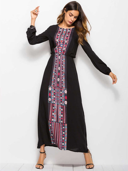 Got Some Sun Boho Print Maxi Dress