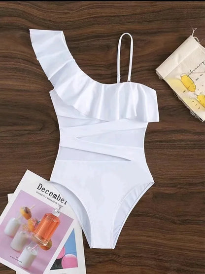 Monokini Bodysuit Beach Bathing Suit Basic Swimsuit