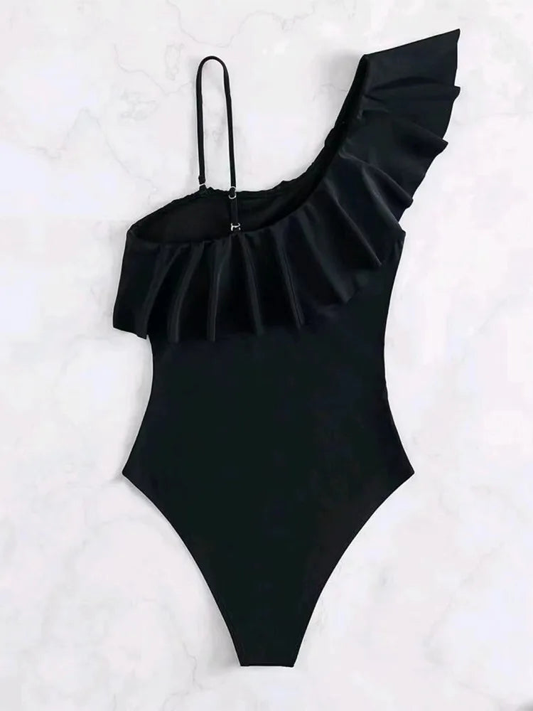 Monokini Bodysuit Beach Bathing Suit Basic Swimsuit