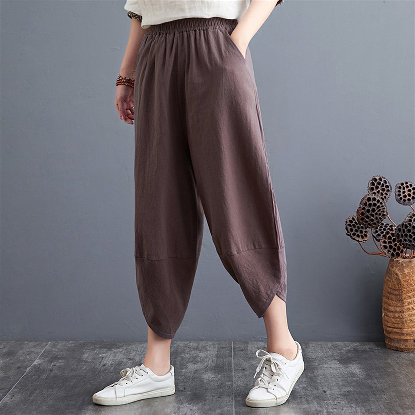 Plus Size Streetwear Dance Trousers