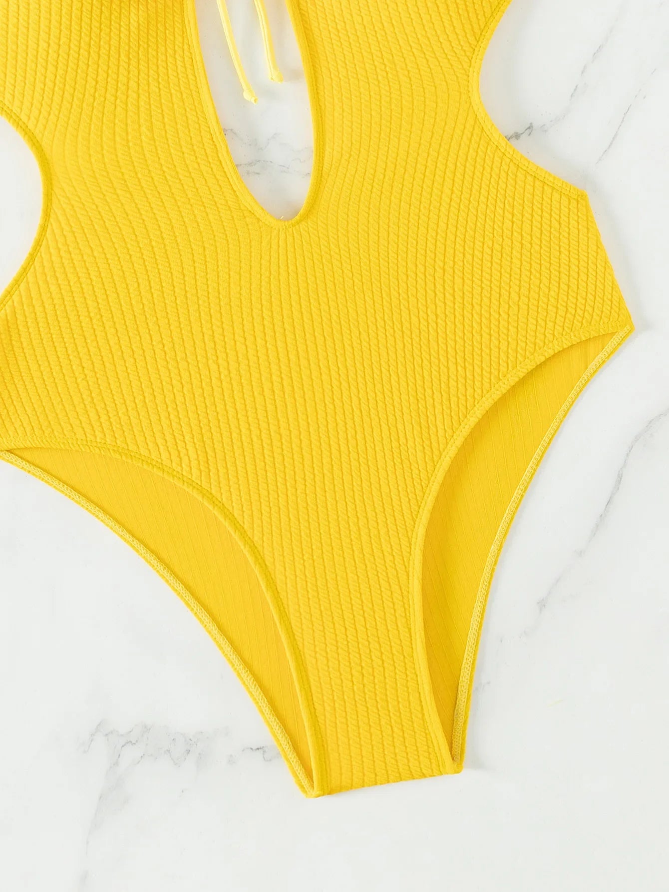 One-Piece Female Beachwear Basic Swimsuit