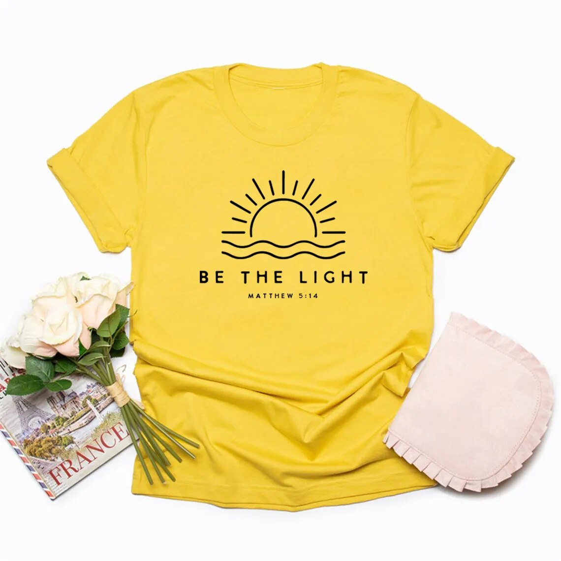 Inspirational Faithful Radiant Glowing Tee