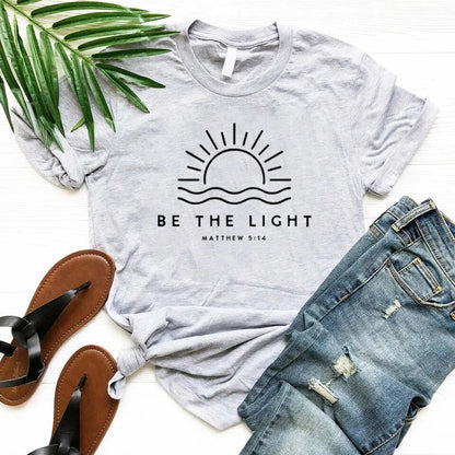 Inspirational Faithful Radiant Glowing Tee