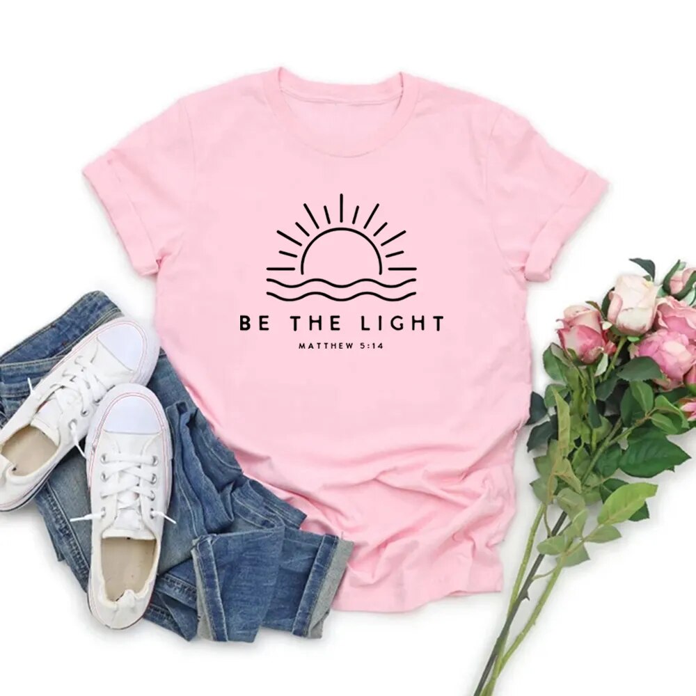 Inspirational Faithful Radiant Glowing Tee