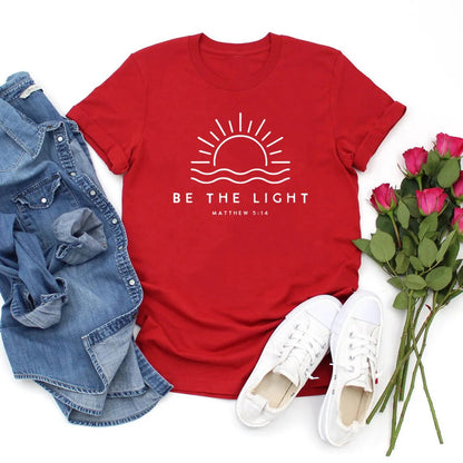 Inspirational Faithful Radiant Glowing Tee