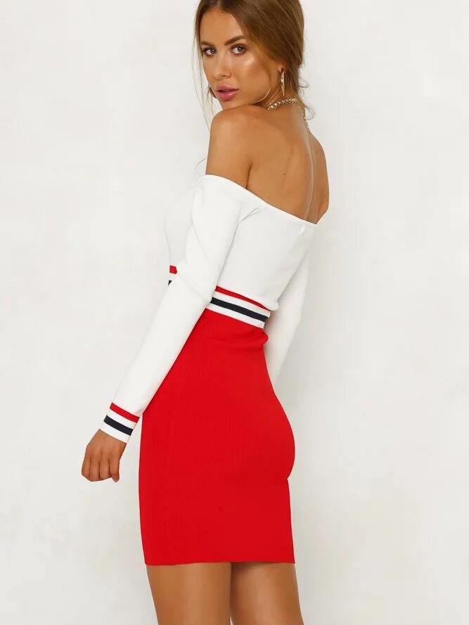 Carlyn Off-The-Shoulder Bodycon Dress