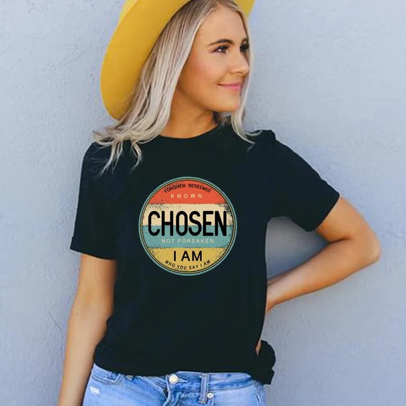 Retro Chosen Christian Tee