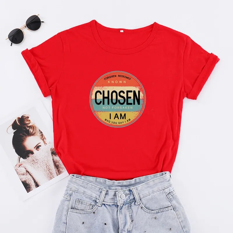 Retro Chosen Christian Tee