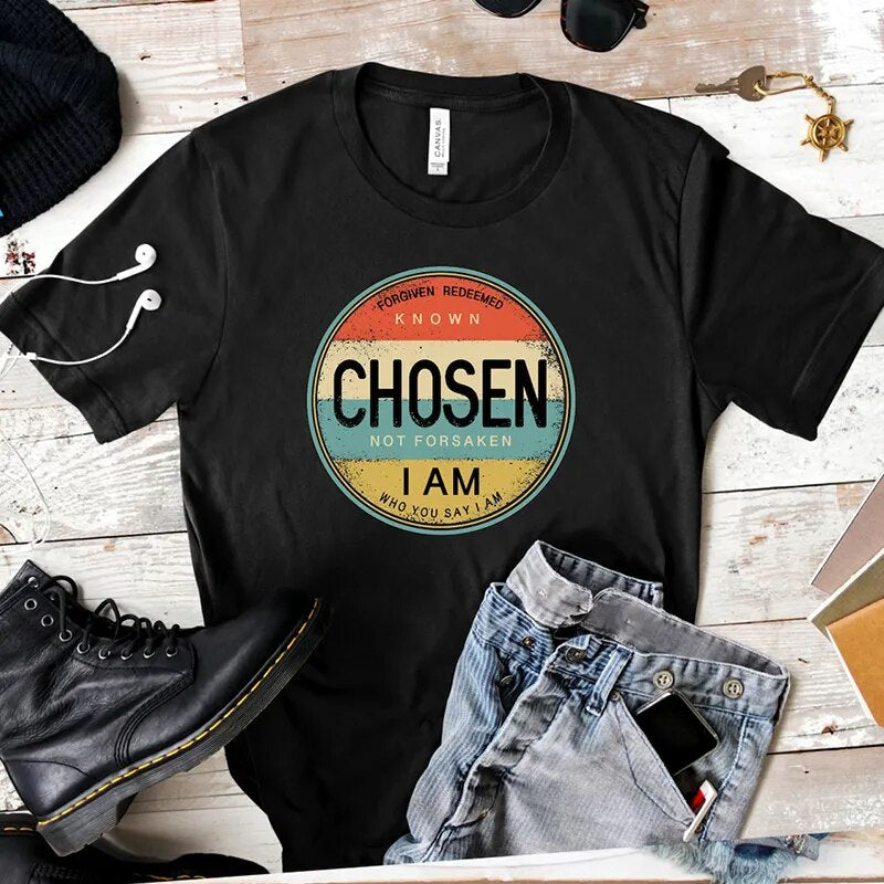 Retro Chosen Christian Tee