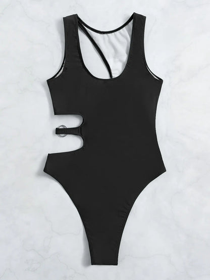 Bodysuit Summer Beach Bathing Suit Basic Swimsuit