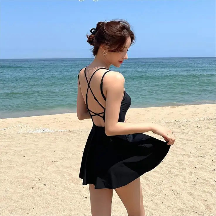 Slimming Bathing Suit Summer Beach Holiday Basic Swimsuit