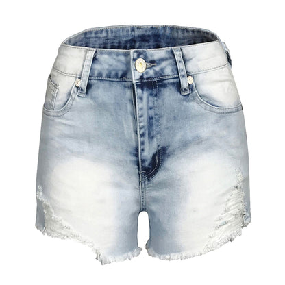 Cool Denim Booty Shorts with Tassel
