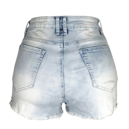 Cool Denim Booty Shorts with Tassel