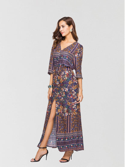 2024Simply Sweet Floral Button Down Maxi Dress