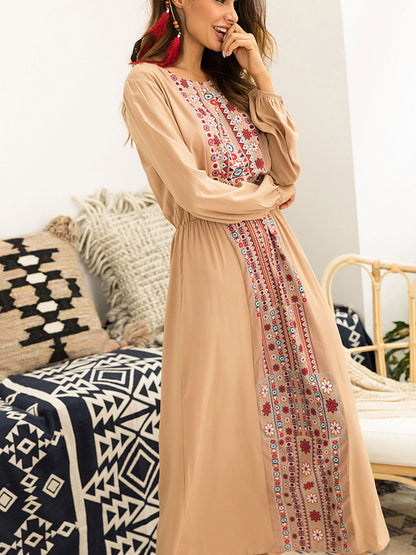 Got Some Sun Boho Print Maxi Dress