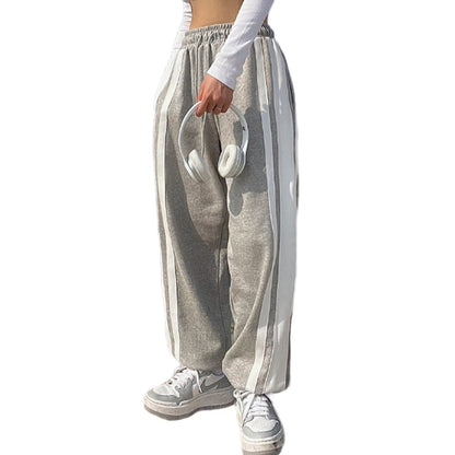 Loose Drawstring Casual Tracksuit Pant