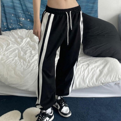 Loose Drawstring Casual Tracksuit Pant