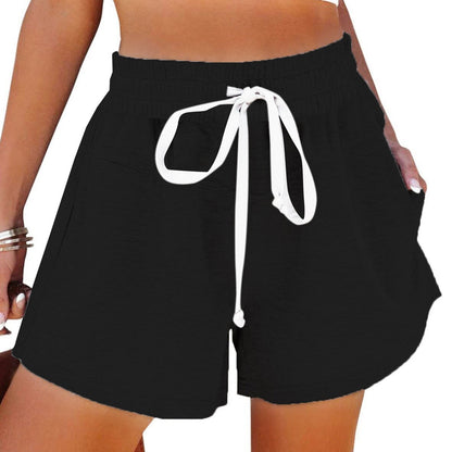 Lace-Up Women's Running Jogging Shorts