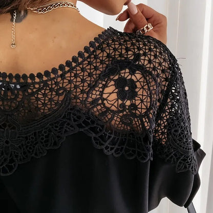 Vintage Elegant Lace Blouses