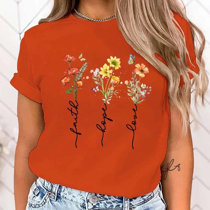 Summer Casual Fashion T-Shirt