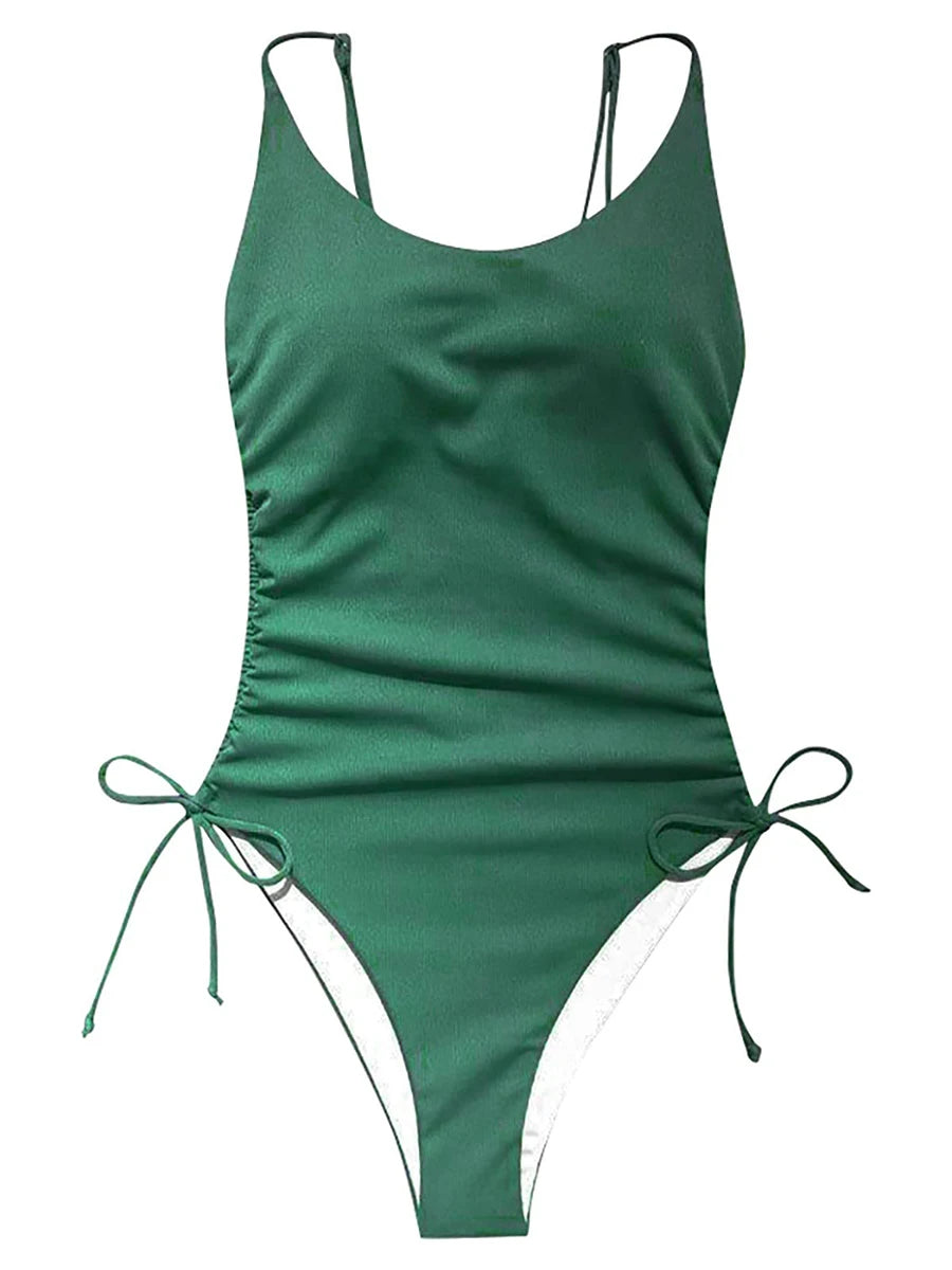 Sexy Monokini Bikini Swimwear Bathing Suit Basic Swimsuit