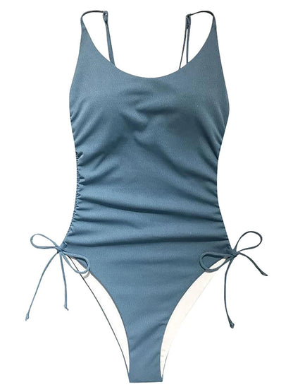 Sexy Monokini Bikini Swimwear Bathing Suit Basic Swimsuit