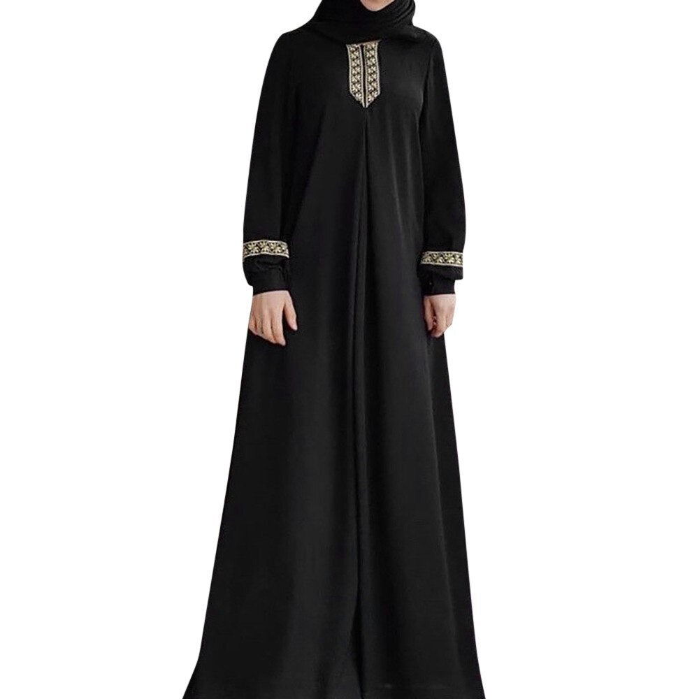 Casual Ramadan Kaftan Maxi Dress