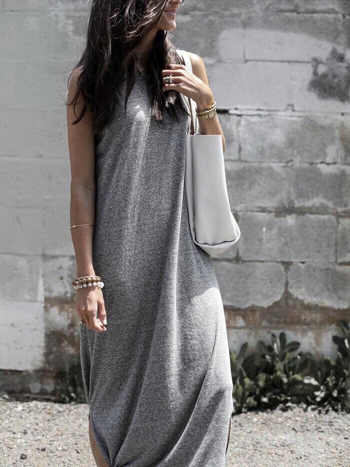 Simple As Can Be Seamless Midi Dress