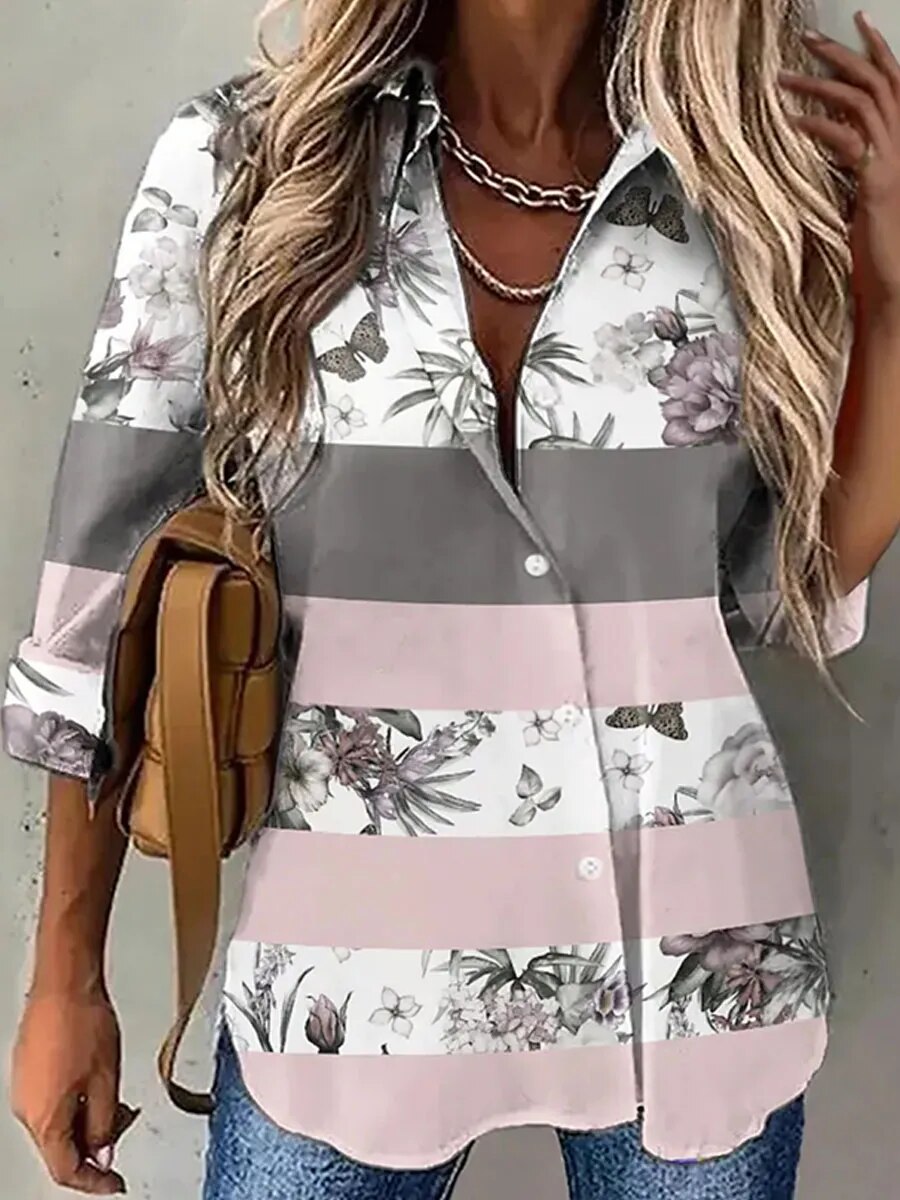 Loose Large Size Women's Shirt