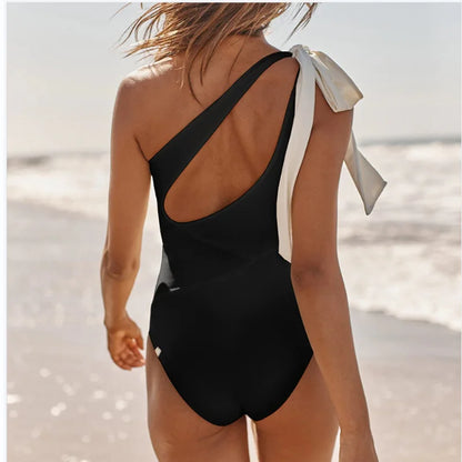 Closed Body Bathing Suit Beachwear Basic Swimsuit