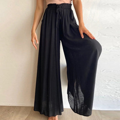 Bohemian Summer Elastic Waist Pants