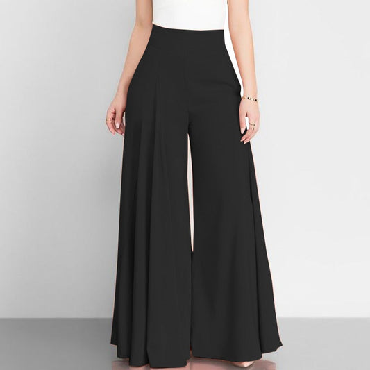 Elegant High Waist Wide Leg Pants