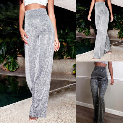 Sparkly Sequin Flare Party Pants