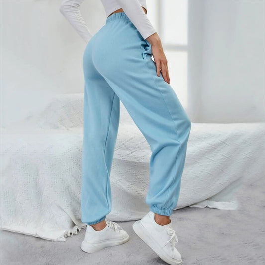 High Waist Yoga Sweatpants with Pockets