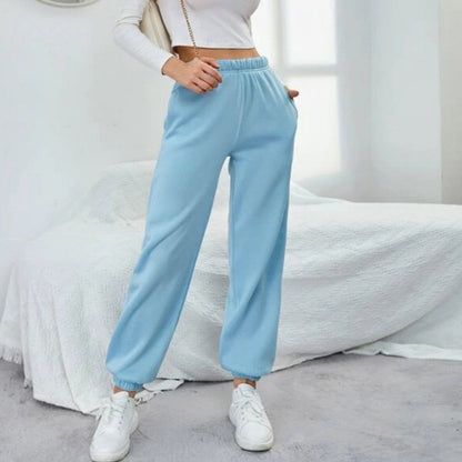 High Waist Yoga Sweatpants with Pockets