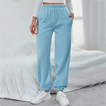 High Waist Yoga Sweatpants with Pockets