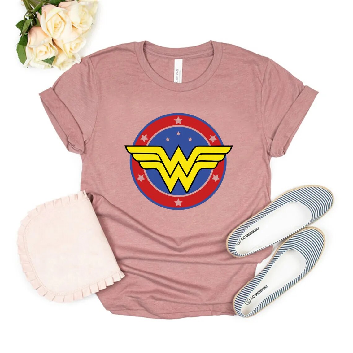 Empowering Wonder Mom Tee