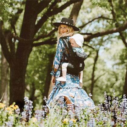 Flower Child Boho Long Sleeve Maxi Dress