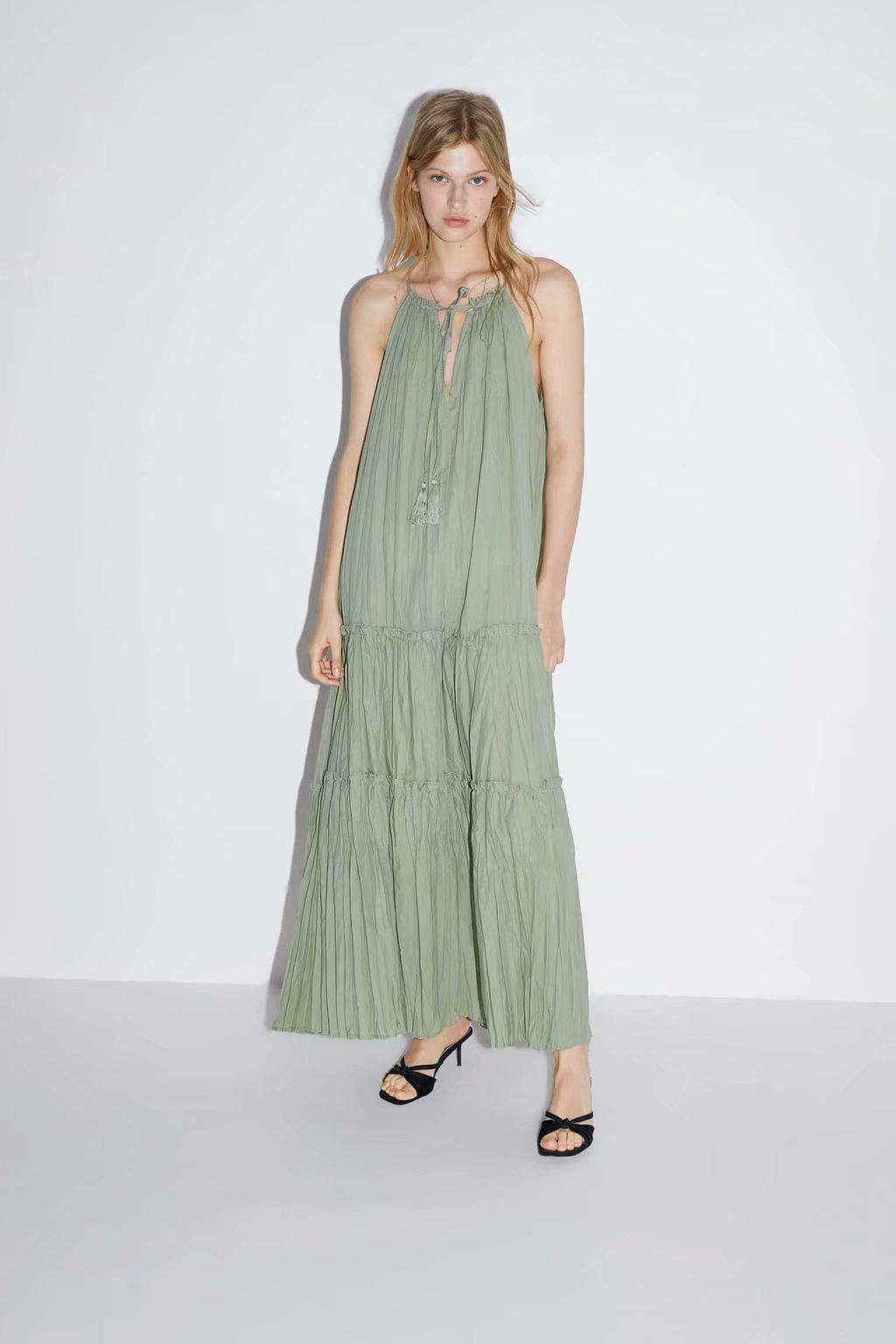 Sexy Loose Strap Maxi Boho Dress